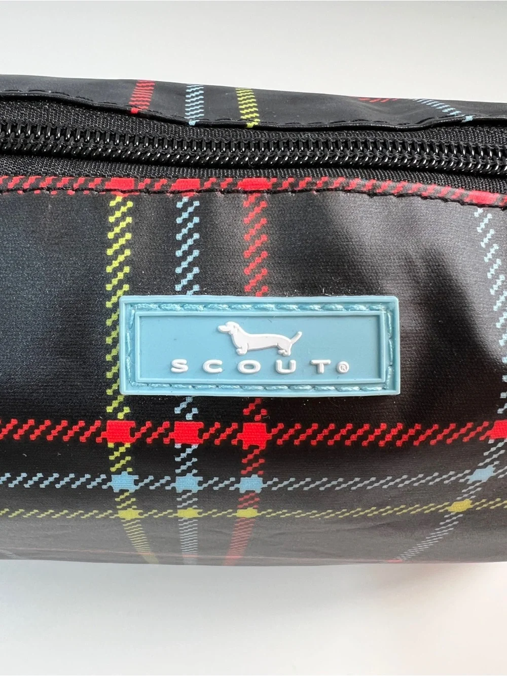NWT SCOUT Packin’ Heat Makeup Bag SCOUTlander Plaid Travel Cosmetic Case